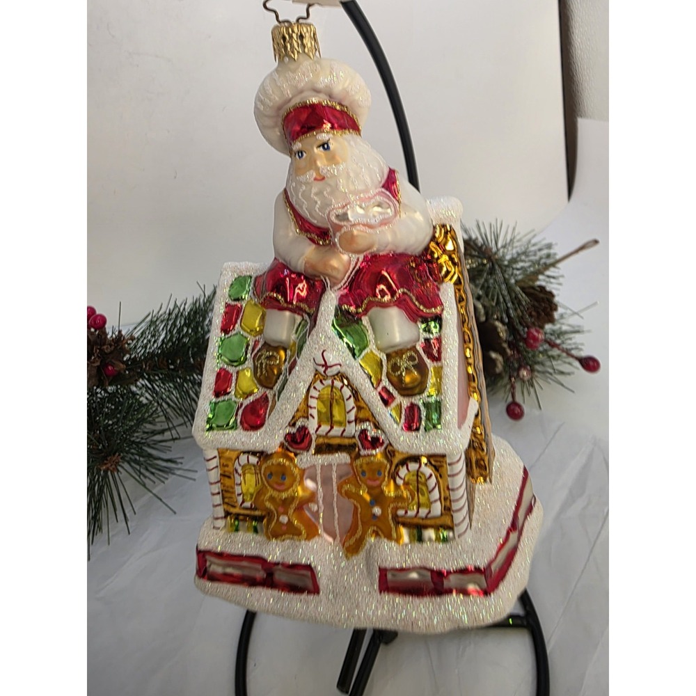 Christopher Radko Finishing Touch 1013923 Santa Gingerbread House Poland
